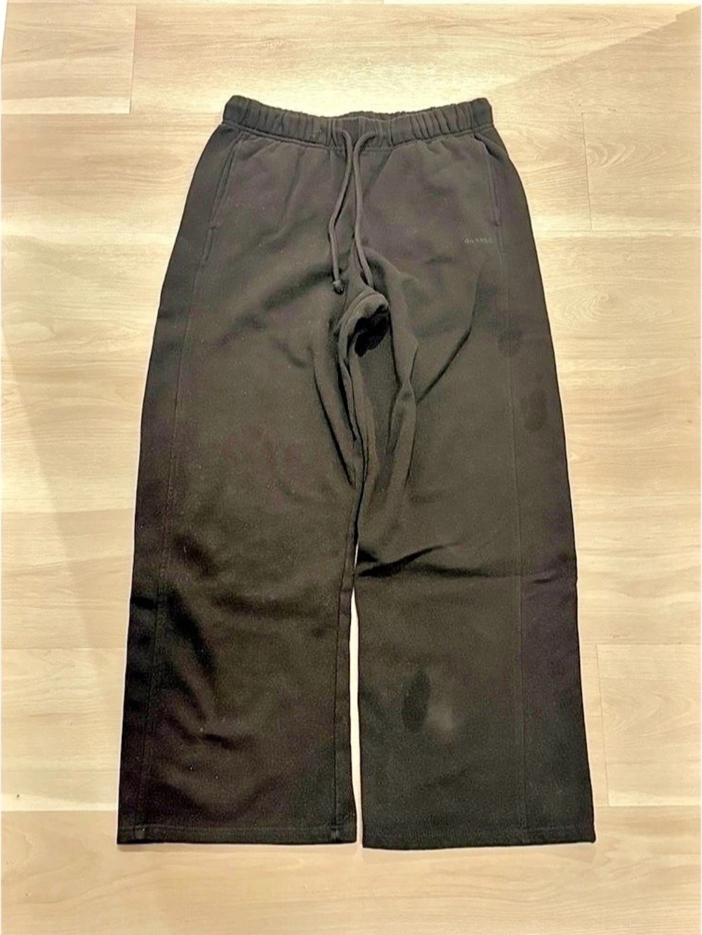 Garage UltraFleece Straight Leg Sweatpants Black Size Medium